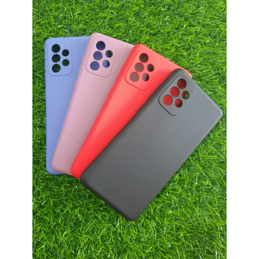 Capa capinha p/ Samsung Galaxy A72 proteção de câmera Capa capinha p/ A72 aveludada Capa capinha p/ A72 cor lisa