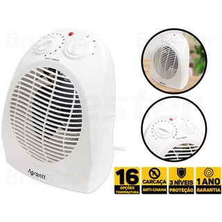 Aquecedor Ar Elétrico P/ Ambientes Quarto Portátil Agrantt em Oferta na Shopee