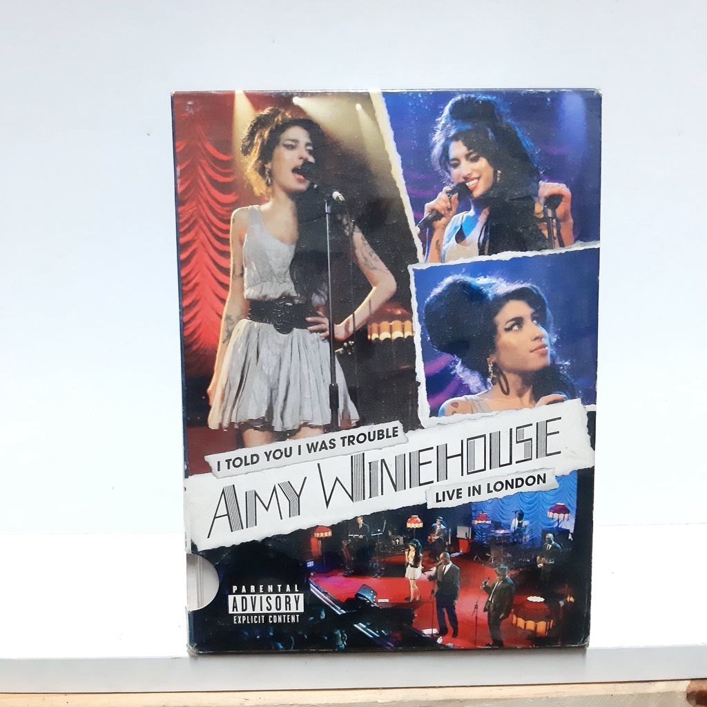 DVD Amy Winehouse Live In London (ponta de estoque)