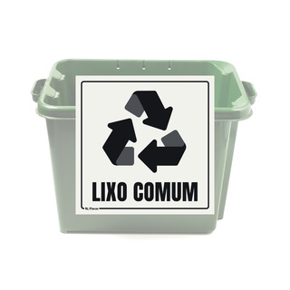 Adesivo Lixo Comum X Cm Shopee Brasil