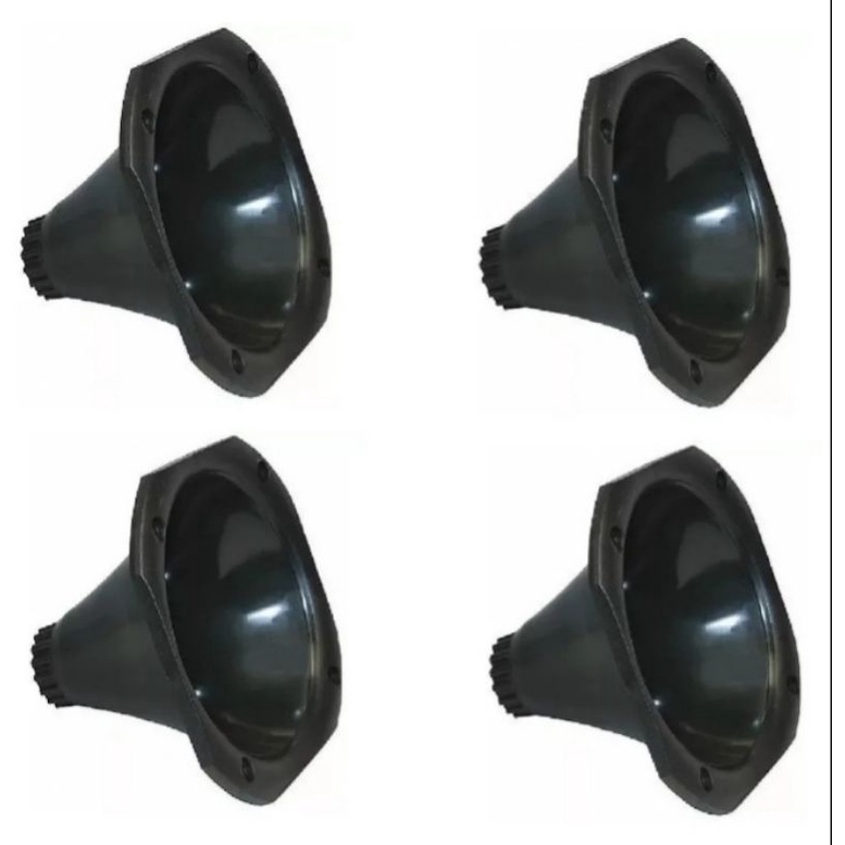 Corneta Kit 4 Corneta Cone Curto Permak