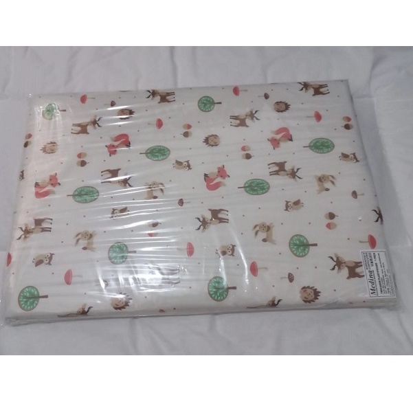 Trocador Avulso - De Cômoda Estampado Com Plástico Na Parte De Cima - Raposinha Bege