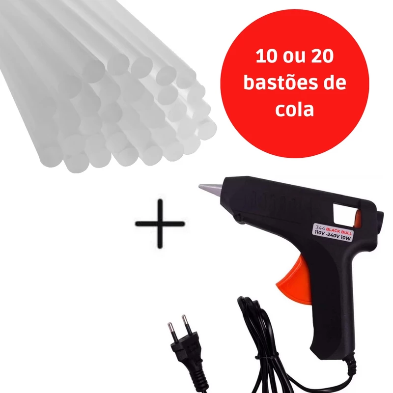 "🔥 Super Oferta: Pistola de Cola Profissional!"