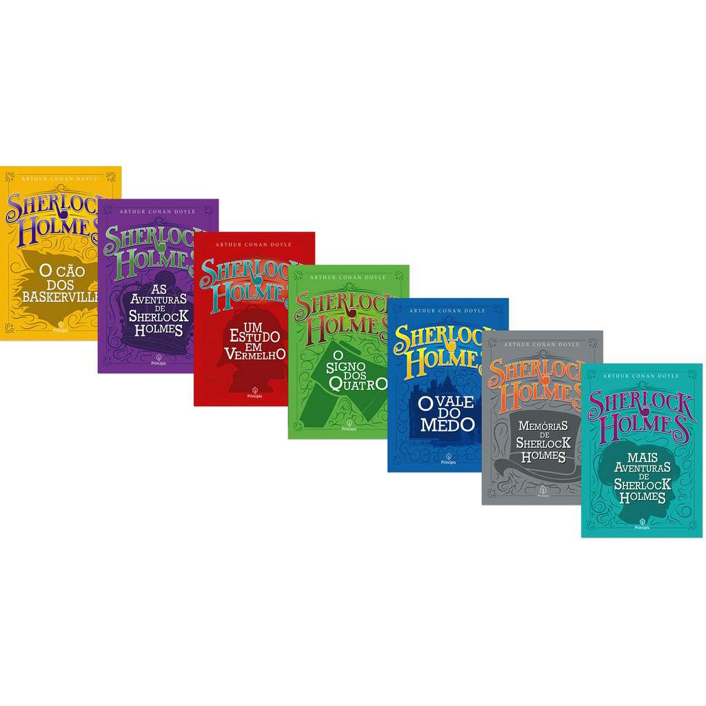 Kit 7 Livros | Sherlock Holmes | Arthur Conan Doyle