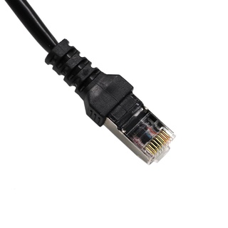 Diytool.Brsplitter Ethernet Rj45 Cabo Adaptador 1 Macho Para 2 / 3 Porta Fêmea De Rede Lan (Gouqi) #8