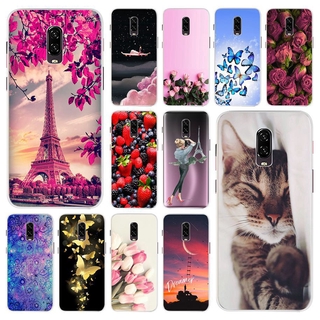 OnePlus 6 6T Case Bumper Soft Silicone TPU Back Fundas Case OnePlus 6 One Plus 6 T OnePlus6 6T 1+6 Printed Casing Cover