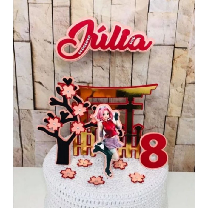 Bolo Tema Sakura: Onde Comprar | BuscaProdutos