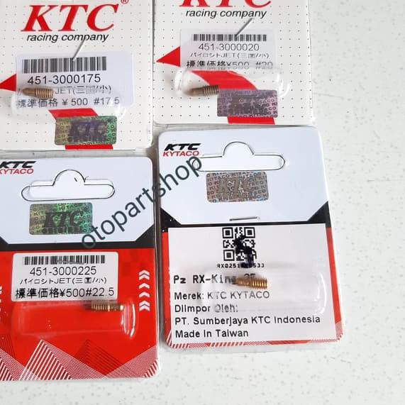 Pilot Jet Rx King Ktc
