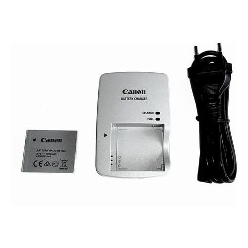 Bateria + Carregador Original Canon Sx510 Sx170 S200hs Nb-6l