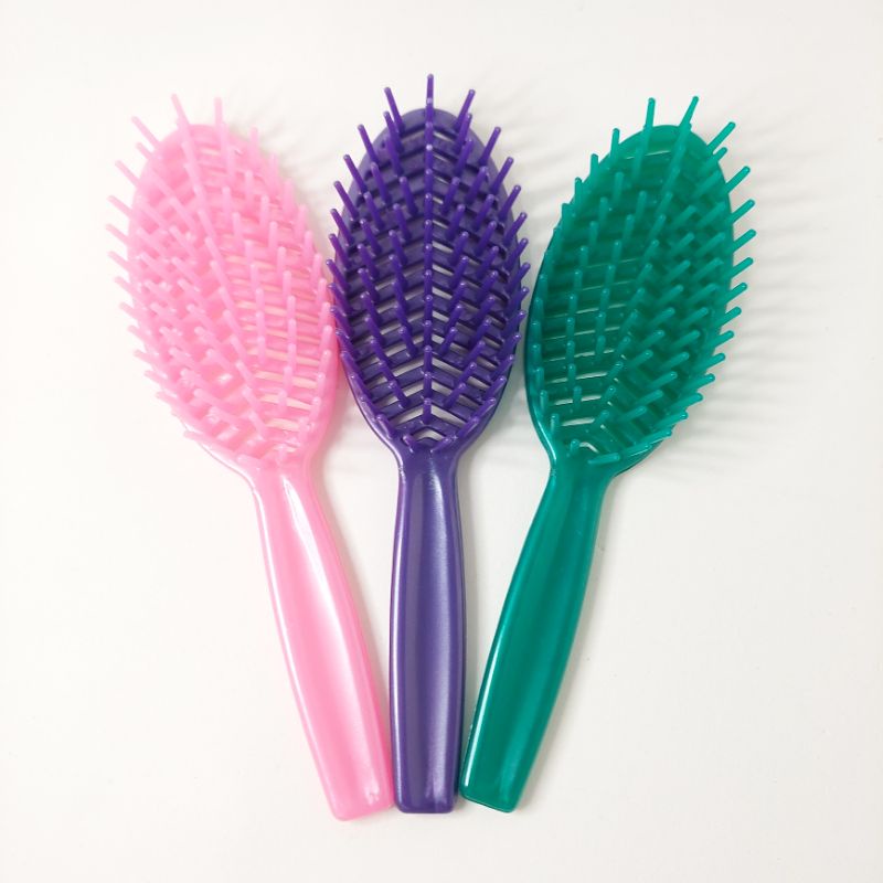 Escova Para Desembaraçar Cabelos Escova Jacaré  Pentear Acessórios Para Cabelo Ref:112