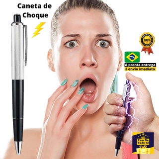Caneta De Choque Pegadinhas Engraçadas Brinquedo Shock Pen em Oferta na Shopee
