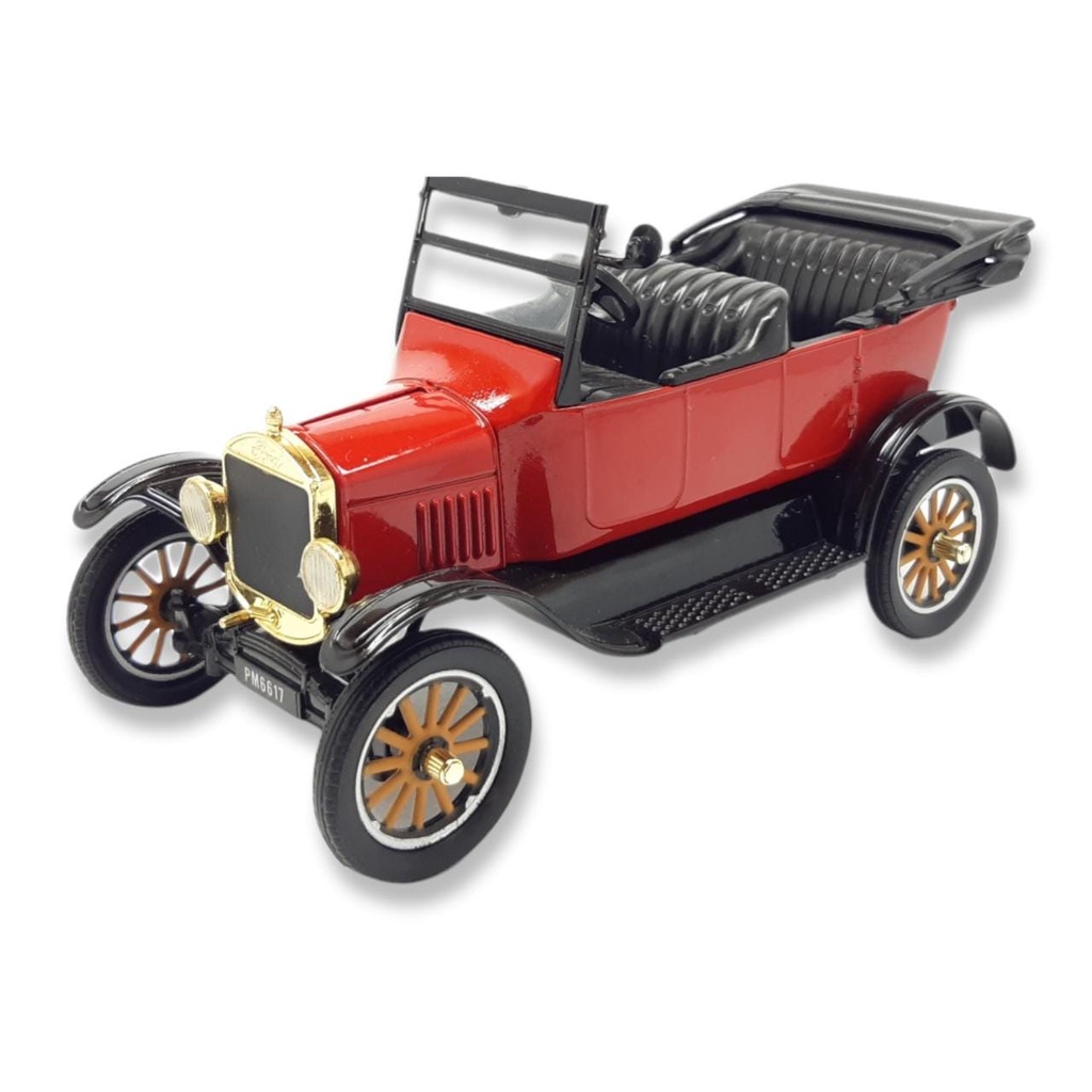 Miniatura Carro Antigo Ford Modelo T 1925 Escala 1/24
