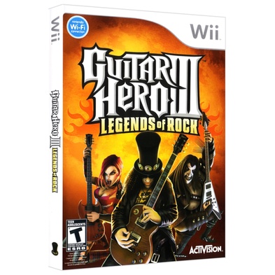 Jogo Nintendo wii Guitar Hero III - Legends of Rock