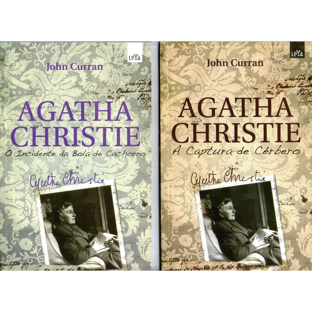 Kit 2 Livros de Agatha Christie: A Captura de Cérbero & O Incidente da Bola de Cachorro - Seminovos