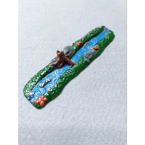 Cenário Decorado - Rio, Riacho para Board Game e RPG
