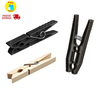 Prendedor de roupa plástico pregador kit 10 ou 12 unidades