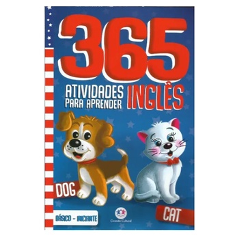 Livro 365 Atividades Para Aprender Inglês Infantil Básico