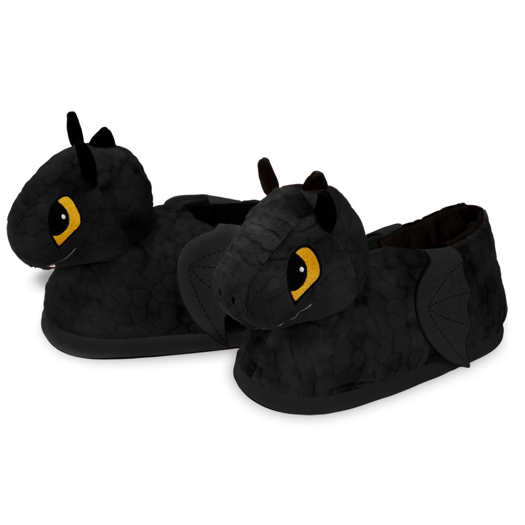 Pantufa 3D Dragão Importway Adulta E Infantil Solado Antiderrapante em Oferta na Shopee