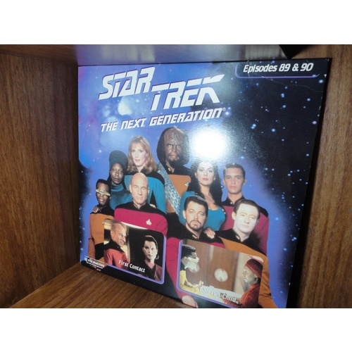 Jornada nas Estrelas / Star Trek: The Next Generation Ep. 89 & 90 - LaserDisc