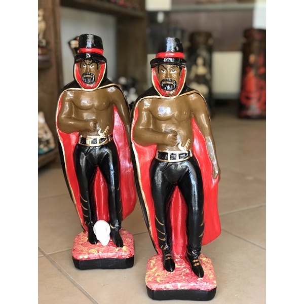 Exú Tranca Rua 40cm OU Tranca Rua das Almas OU Tranca Rua 7 Encruzilhadas / Umbanda