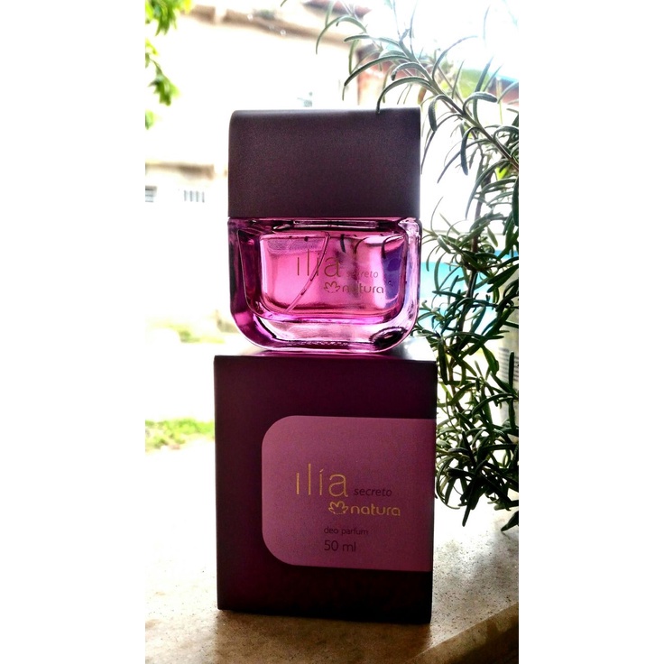 Natura Ilia Secreto Deo Parfum Feminino Perfume 50ml Original e Lacrado |  Shopee Brasil