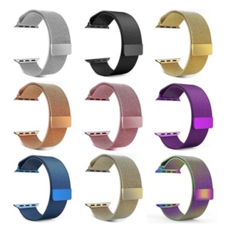pulseira milanese de metal para apple watch smart watch iwo x8 max 38/40mm 42/44mm W26 W4…