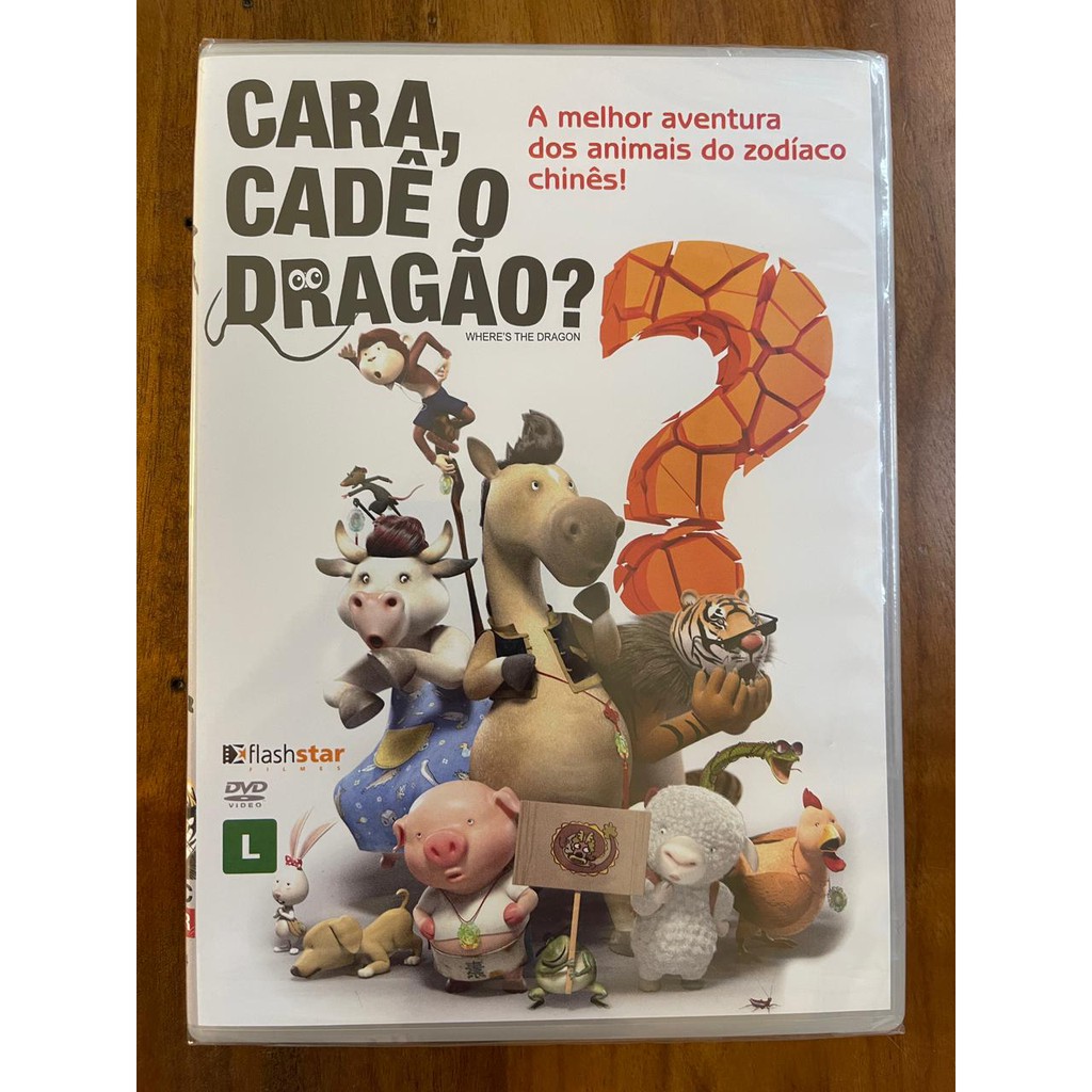 DVD Cara Cadê O Dragão? - Lacrado
