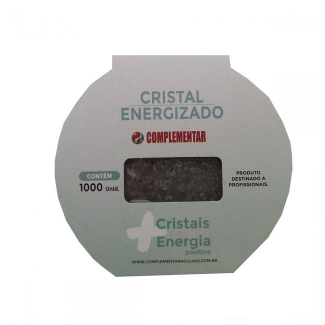 Cristal Energizado Complementar 1000Un Acupuntura Auriculoterapia