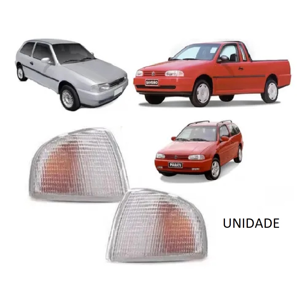 Par Lanterna Pisca Seta Dianteira Gol Bola G2 95 96 97 98 99 Substitui A Lanterna Marca Cibie