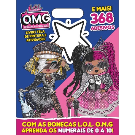 LOL Surprise OMG Livro Tela de Pintura e Atividades em Oferta na Shopee