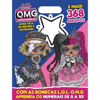 LOL Surprise OMG Livro Tela de Pintura e Atividades em Oferta na Shopee