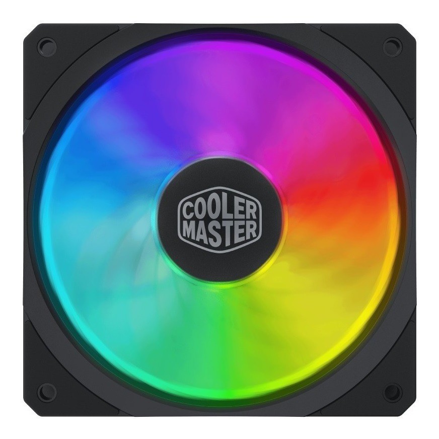 Cooler Master Fan Sf120r 2000 Rpm p/ Gabinete 12cm 120mm C/ Led Argb (RGB Endereçavel) de 3 pinos e 5v