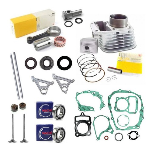Kit Motor Completo Cg 125 Titan 99 Rolamentos Biela Balancim em Oferta na Shopee