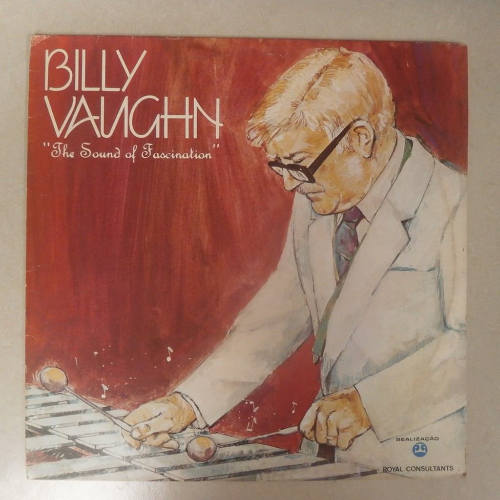 lp Billy Vaughn 1985 the sound of fascination, disco vinil
