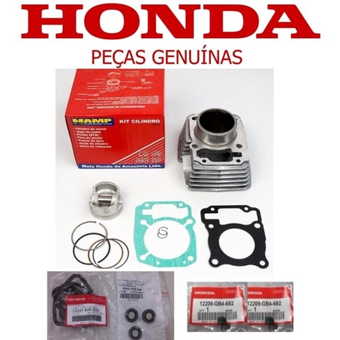 Kit Cilindro Motor Original Honda Hamp motos Cg 150 Titan/bros 150/ Fan150 / Start