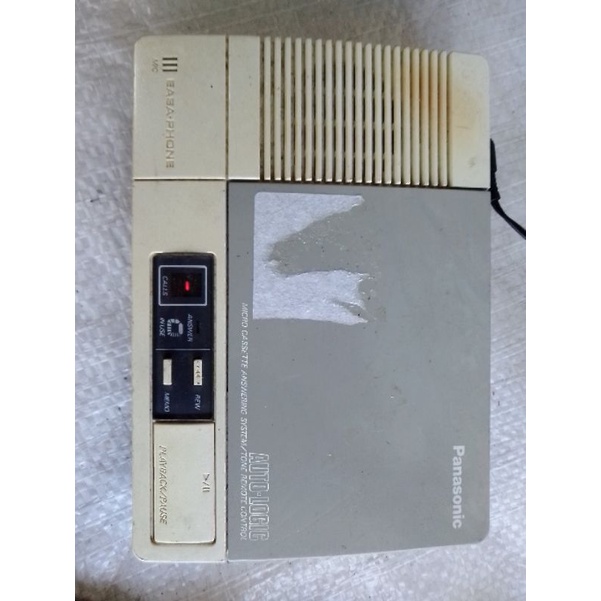 Telefone secretaria eletrônica Panasonic (antiguidade)