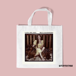 Ecobag Lana Del Rey Blue Banisters - Ecobag Poliéster 35x35