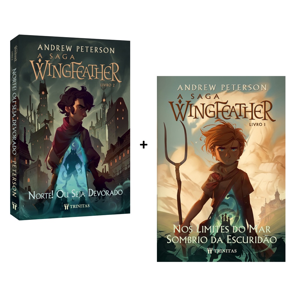 Kit 2 Livros A Saga Wingfeather | Andrew Peterson | Trinitas
