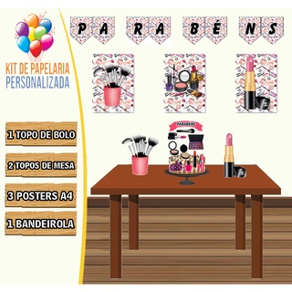 Kit Festa Maquiagem Personalizado