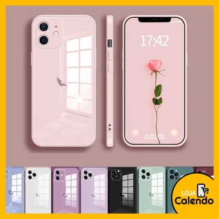 Case de Vidro Temperado Adequada para iPhone - 13/12/11 Pro/Pro Max | 13/12 Mini | X/XR/XS Max | 8/7 Plus | SE2020