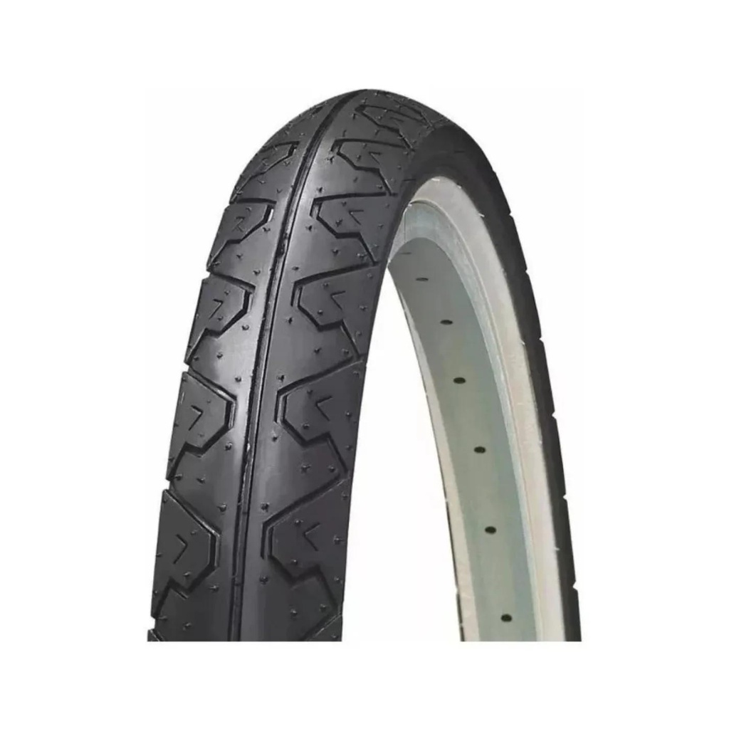 Pneu Bicicleta Kenda Slick Faixa Branca Aro 20 X 1.95 Bike Urbano