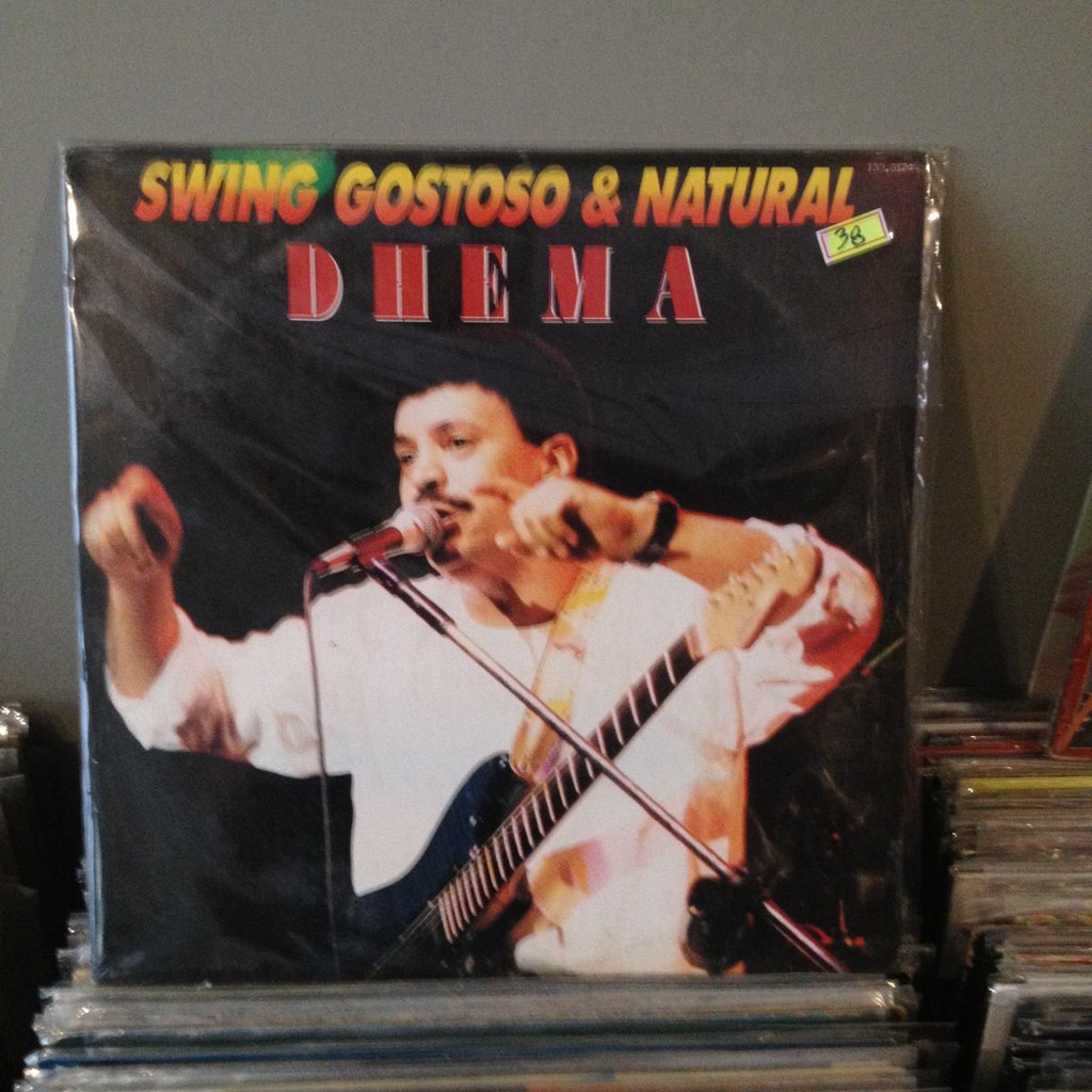 Dhema Swing Gostoso E Natural Encarte Lp Vinil Disco