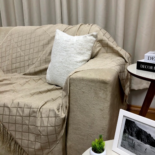 Xale Manta para Sofá Grande Premium Protetora Decorativa
