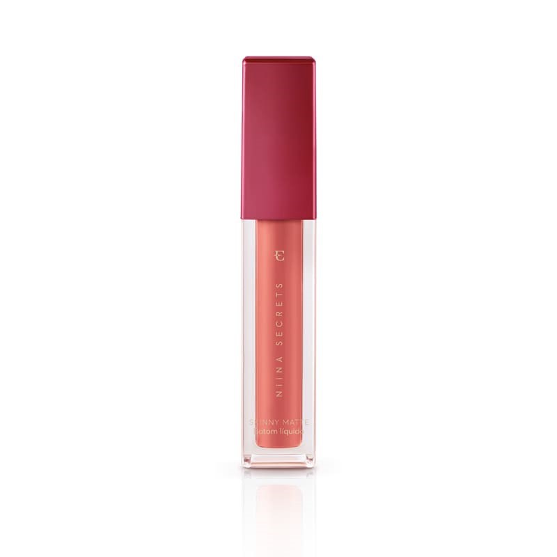 Batom Líquido Niina Secrets Skinny Matte Terracota Orquídea 4ml em Oferta na Shopee