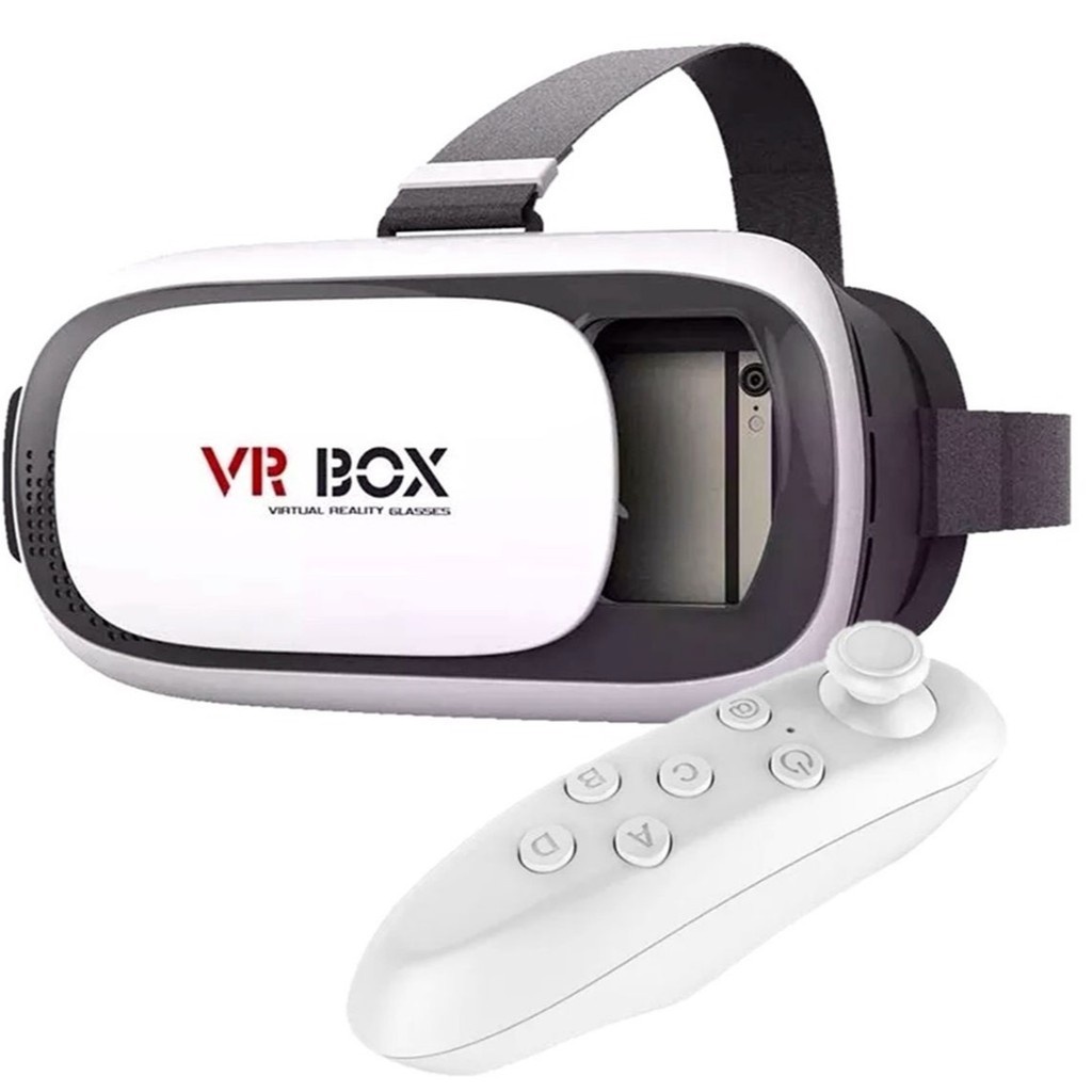 VR Box Oculos 3d Realidade Virtual Celular Video Filme Jogos Envio Imediato