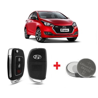 Chave Canivete HB20 2012 2013 2014 2015 2016 2017 2018 + Bateria em Oferta na Shopee