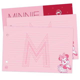 Refil de Fichas para mini Ficheiro Maior Minnie