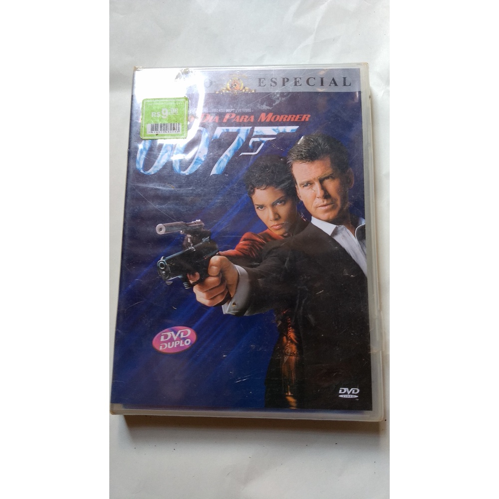 DVD DUPLO 007 UM NOVO DIA PARA MORRER EDIÇÃO ESPECIAL LACRADO
