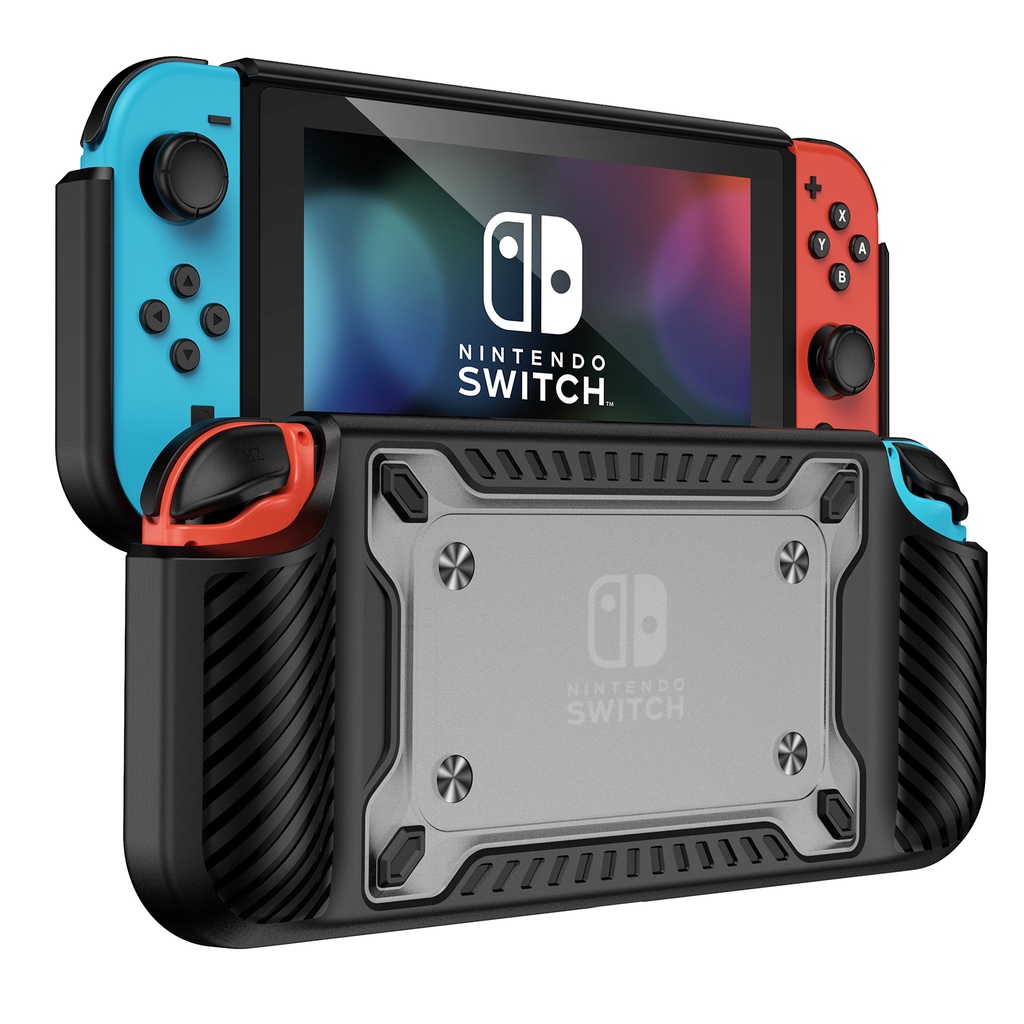 Para Interruptor Nintendo Switch OLED Caixa À Prova De Choque  Translucent De Tampa Protetora Anti-Queda 2021 Acessórios