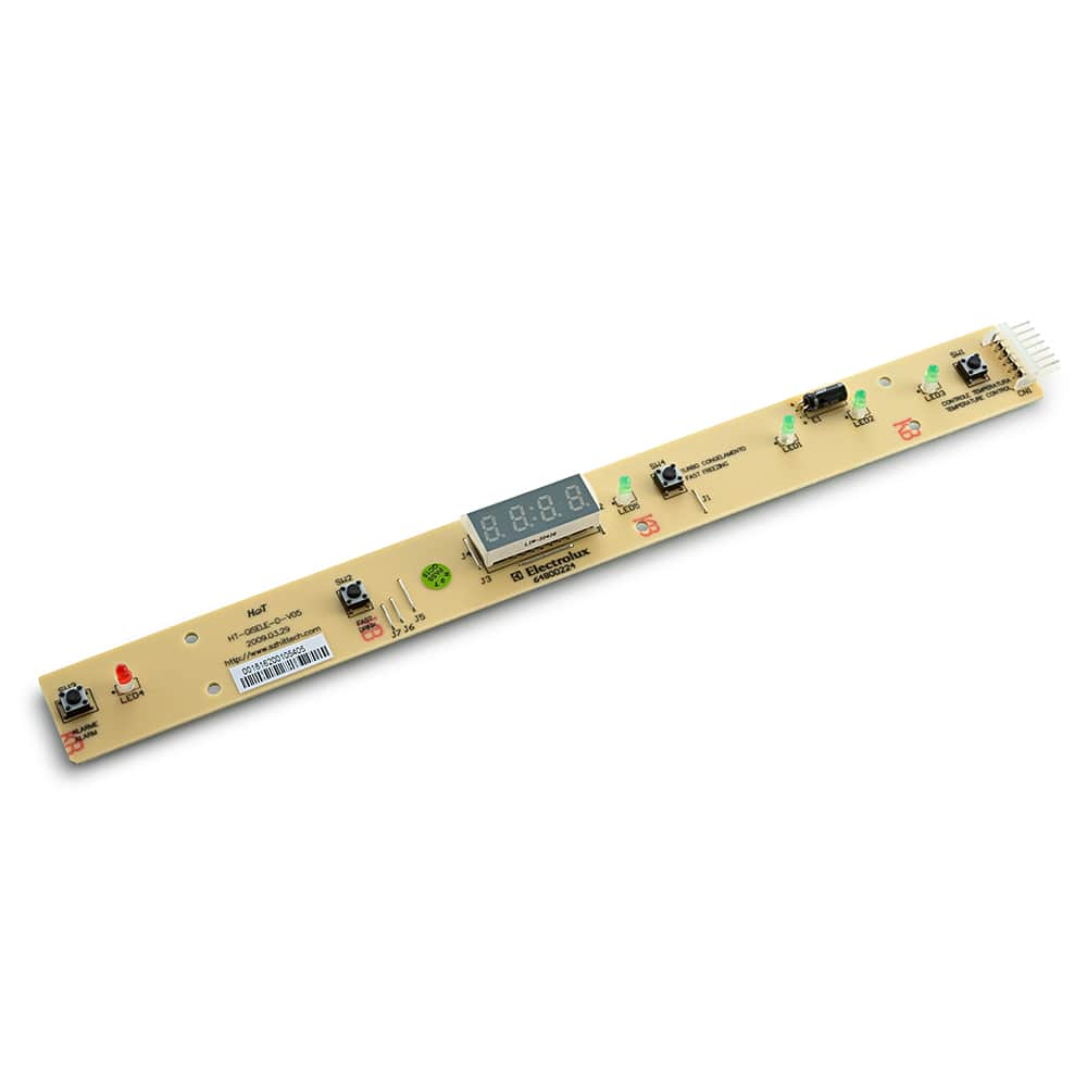 Placa De Interface Eletrônica Para Geladeira Electrolux DF43 DF46 DF48 DF49 -  64800224